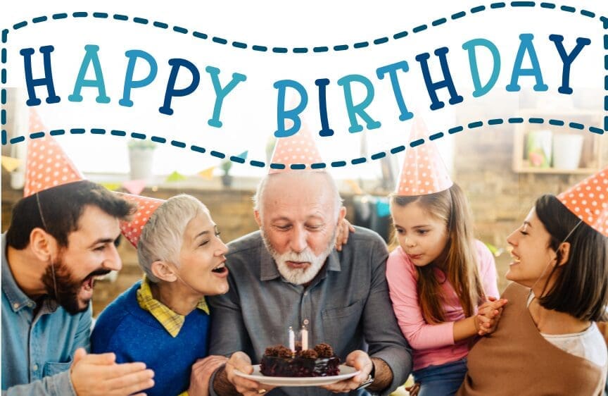 people celebrating a birthday