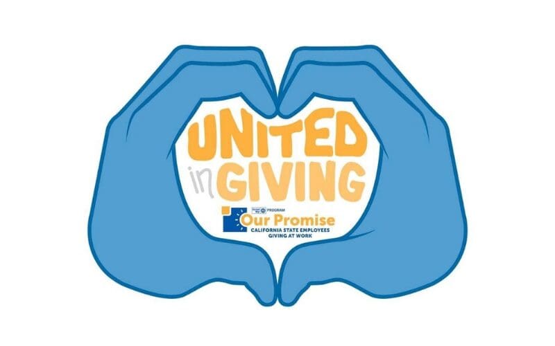 California state employee giving campaign logo