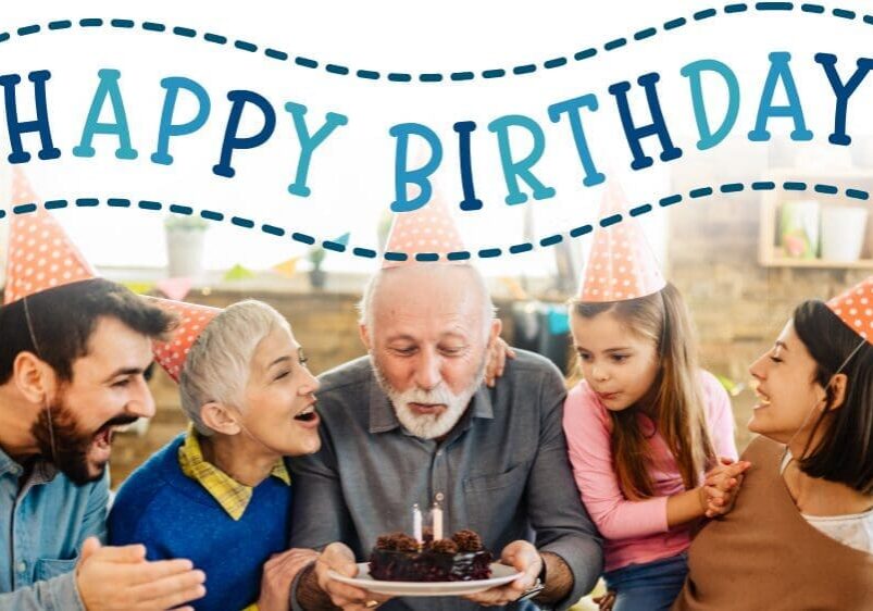 people celebrating a birthday